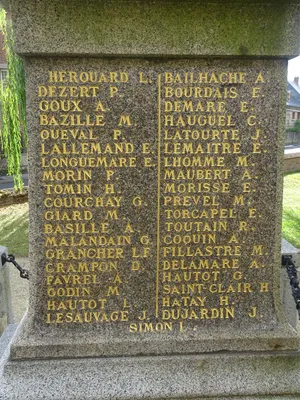Monument aux Morts de Bléville au Havre