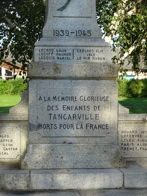 Monument aux Morts de Tancarville