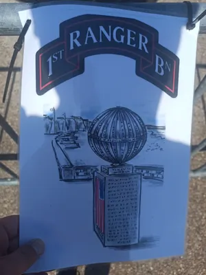 Monument 1st Ranger Bn à Dieppe