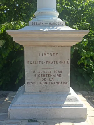 Colonne du centenaire de la Révolution à Biville-la-Baignarde