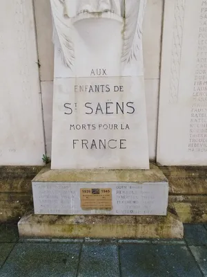 Monument aux morts de Saint-Saëns