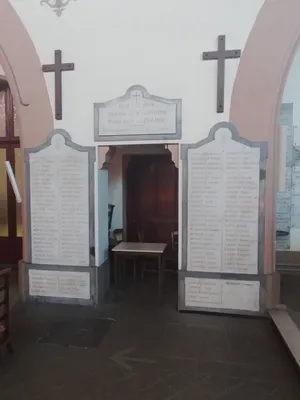 Plaques aux Morts de l'Église Saint-Antoine-de-Padoue à Petit-Quevilly