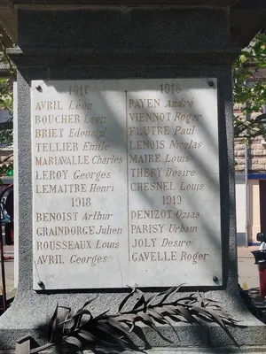 Monument aux Morts de Blangy-sur-Bresle