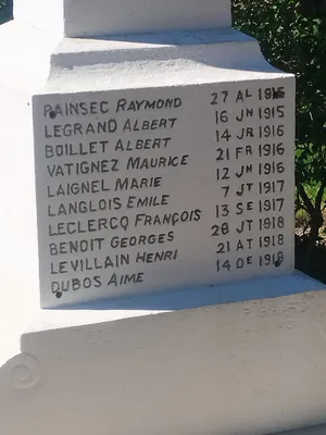 Monument aux Morts de Vatierville
