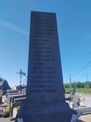 Monument aux Morts de Bosc-Geffroy à Callengeville