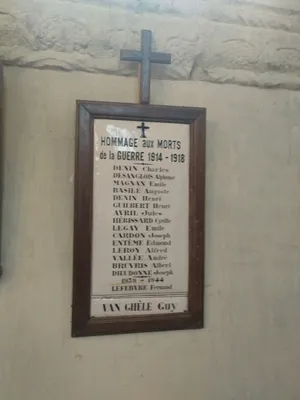 Plaques aux Morts de Saint-Léger-aux-Bois