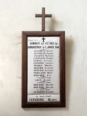 Plaques aux Morts de Saint-Léger-aux-Bois