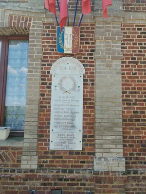 Plaque aux Morts de Villers-sous-Foucarmont