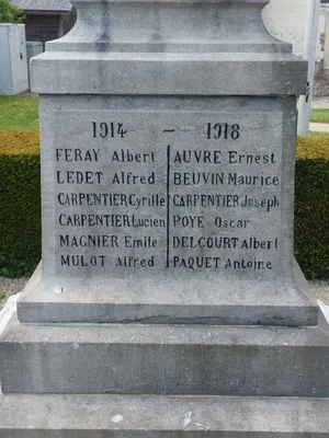 Monument aux Morts de Fallencourt