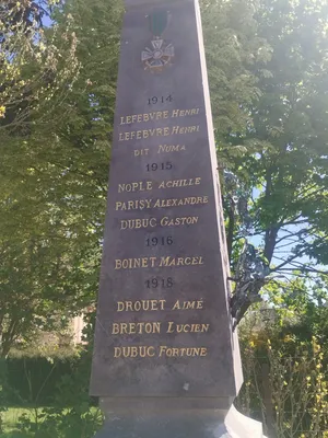 Monument aux Morts de Ménonval