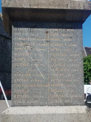 Monument aux Morts de Doudeville
