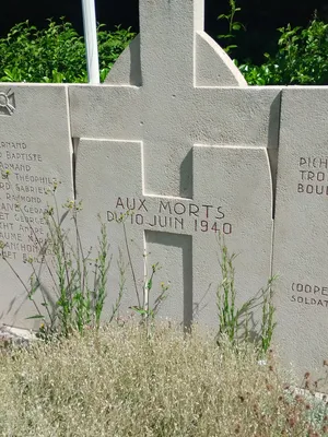 Monument 10 juin 1940 au Hanouard
