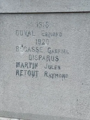 Monument aux Morts de Rocquefort