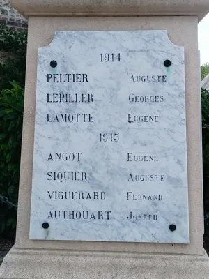 Monument aux Morts d'Envronville