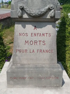 Monument aux Morts de Montigny