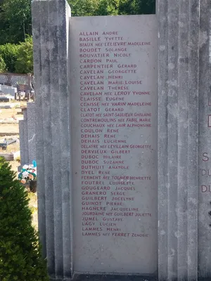Monument aux victimes civiles de Déville-lès-Rouen