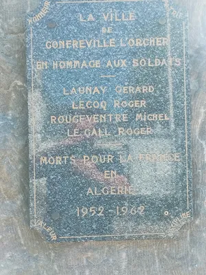 Monument aux Morts de Gonfreville-l'Orcher