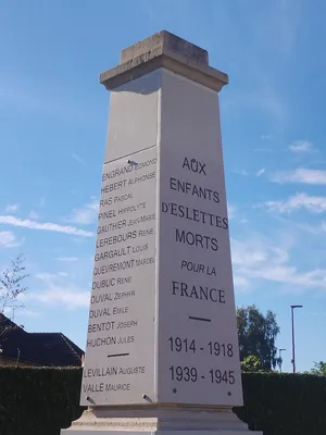 Monument aux Morts d'Eslettes