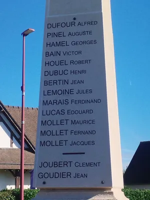 Monument aux Morts d'Eslettes