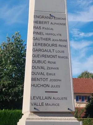 Monument aux Morts d'Eslettes