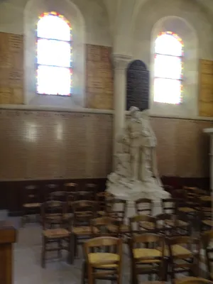 Monument aux Mort de l'Église Saint-Vincent-de-Paul au Havre