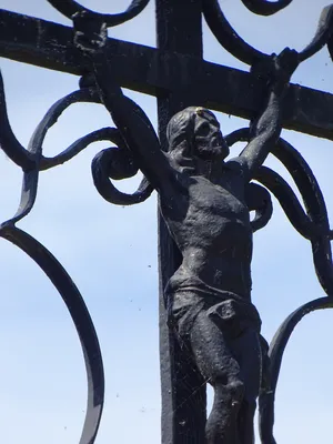 Calvaire de l'Église Saint-Denis à Duclair