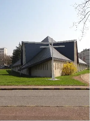 Calvaire de l'église Saint-André de Mont-Saint-Aignan (moderne)