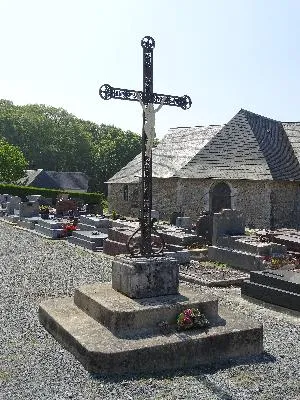 Calvaire du cimetière de Saint-Martin-du-Bec
