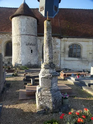 Croix du Cimetière des Authieux-sur-le-Port-Saint-Ouen