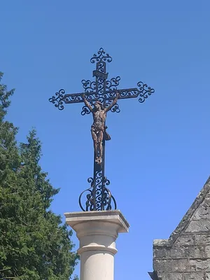 Croix du cimetière de Biville-la-Baignarde