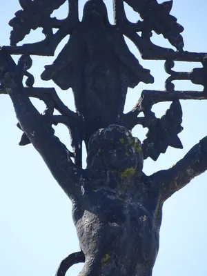 Calvaire du cimetière d'Heurteauville