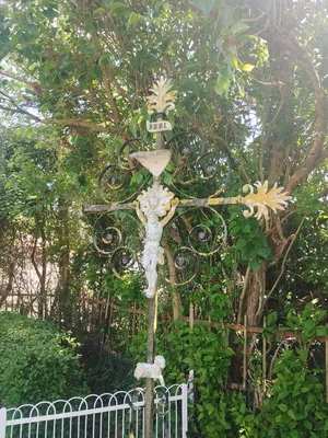 Croix du Monument aux Morts d'Aubermesnil-aux-Érables