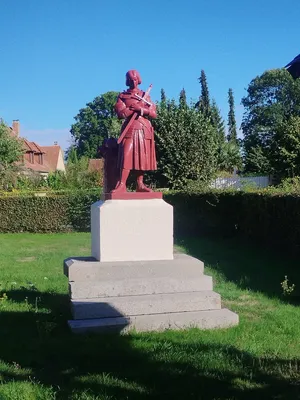 Statue de Sainte-Jeanne-d'Arc à Eslettes