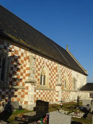 Église Saint-Lubin à Berville-sur-Seine