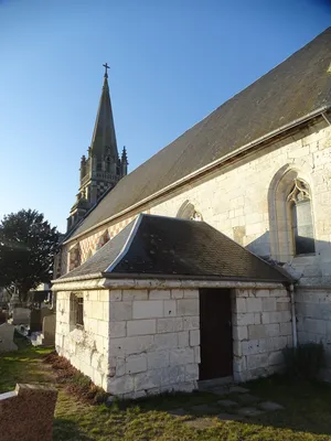 Église Saint-Lubin à Berville-sur-Seine