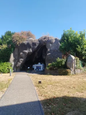 Grotte de Lourdes dans le quartier de l'Eure au Havre
