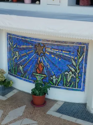 Grotte de Lourdes dans le quartier de l'Eure au Havre