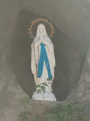 Grotte de Lourdes dans le quartier de l'Eure au Havre