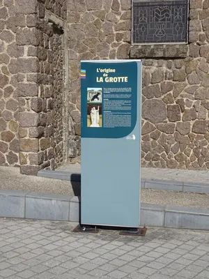Grotte de Lourdes dans le quartier de l'Eure au Havre