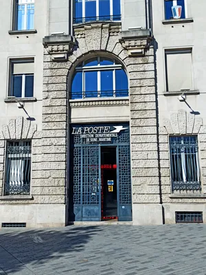 Bureau de poste du quartier Gare de Rouen