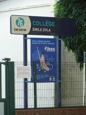 Collège Emile Zola à Sotteville-lès-Rouen