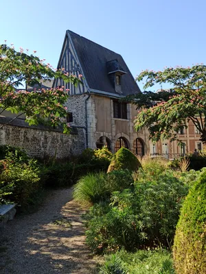 Jardin du Musée de la Céramique à Rouen