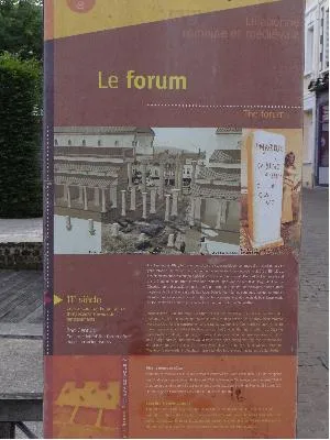 Le Forum antique de Lillebonne