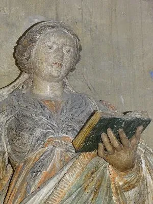 Statue : Sainte Elisabeth de la Collégiale Saint-Hildevert de Gournay-en-Bray