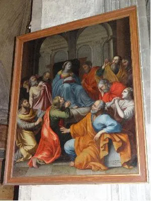 Tableau : l'Assomption de la Vierge dans l'église Saint-Vivien de Rouen