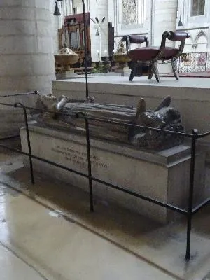 Statue funéraire de Richard Coeur de Lion de la Cathédrale Notre-Dame de Rouen