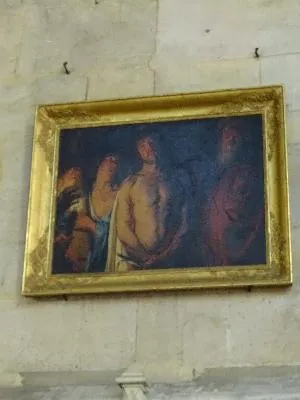 tableau Ecce Homo dans la Collégiale Saint-Michel de Blainville-Crevon
