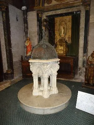 Fonts baptismaux de la Basilique Notre-Dame de Bonsecours