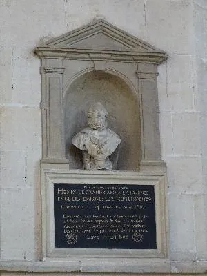 Buste d'Henri IV dans l'Église Notre-Dame d'Arques-la-Bataille