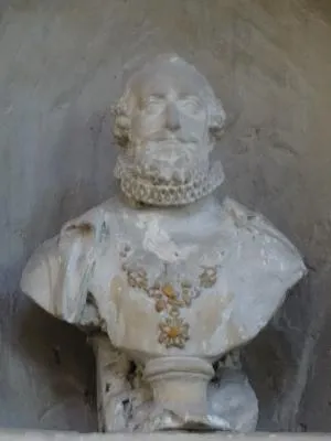 Buste d'Henri IV dans l'Église Notre-Dame d'Arques-la-Bataille